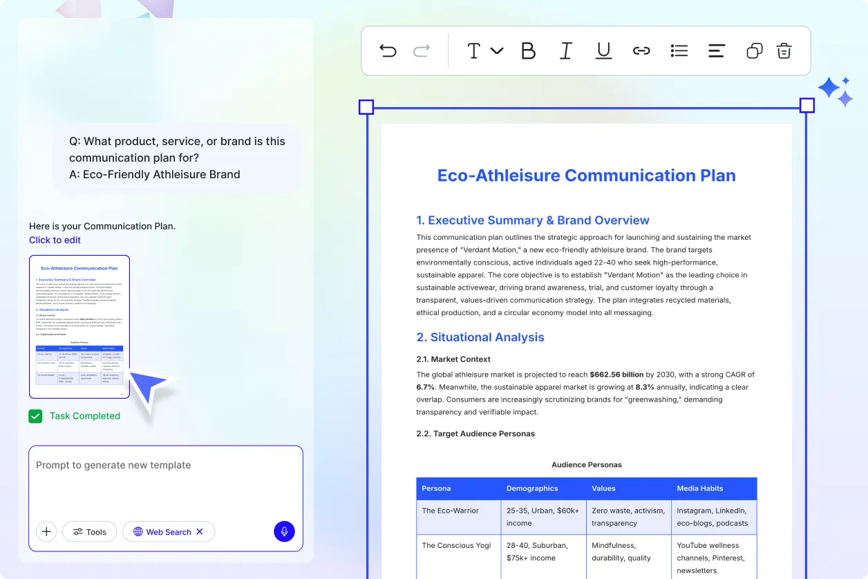 Free AI Communication Plan Generator, Free Communication Plan Maker [ No Signup ]